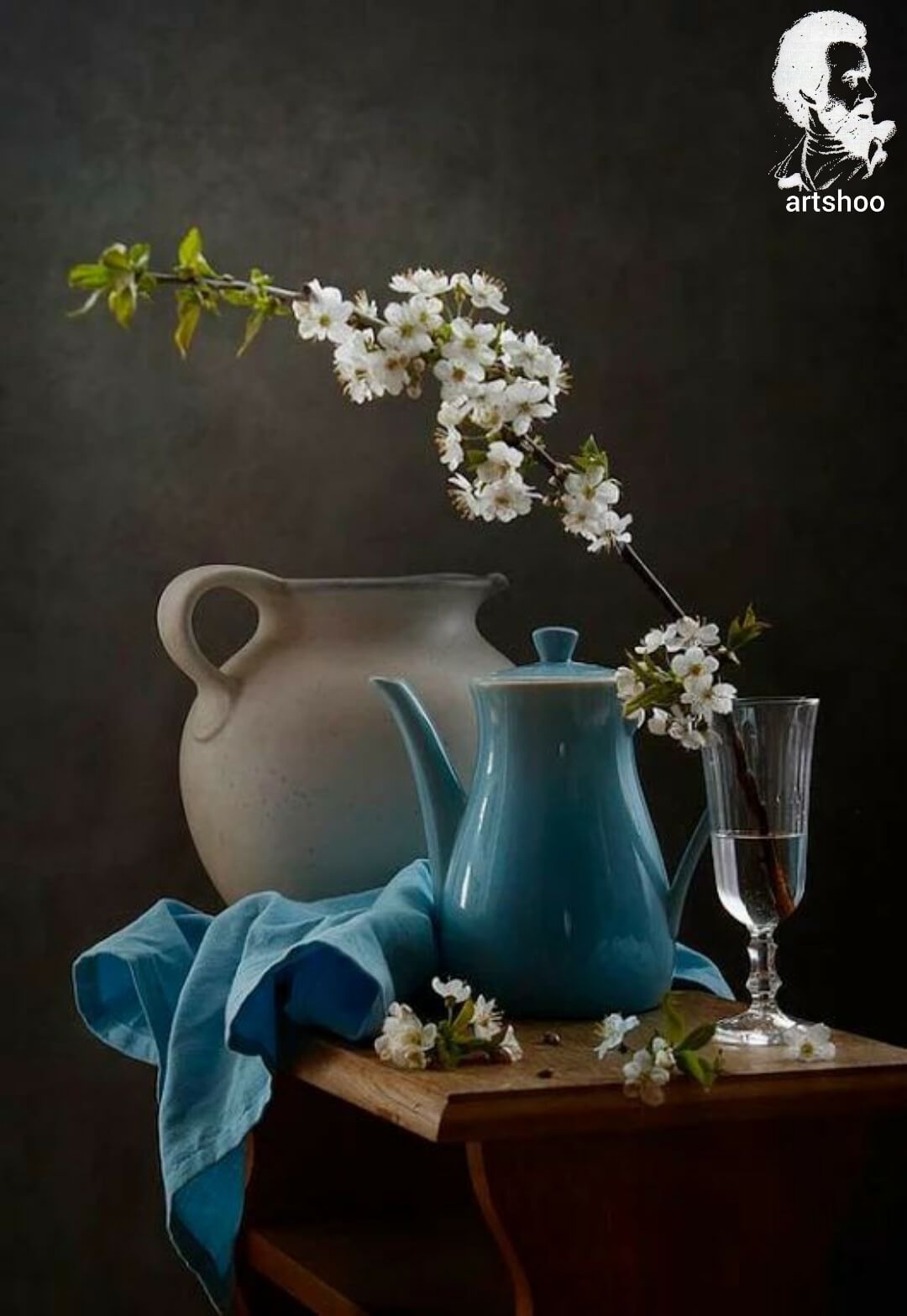 آموزش نقاشی رنگ روغن